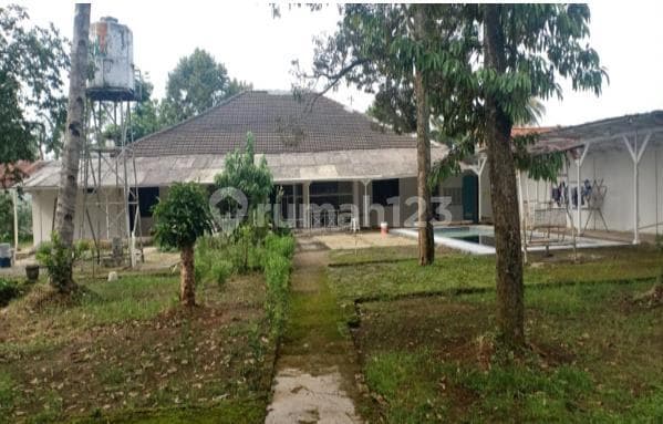 Bu Rumah Dengan Halaman Luas di Pinggiran Bogor Cocok Untuk Villa