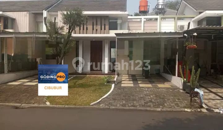 Dijual Rumah Furnished di Cluster Terdepan di Citra Gran Cibubur