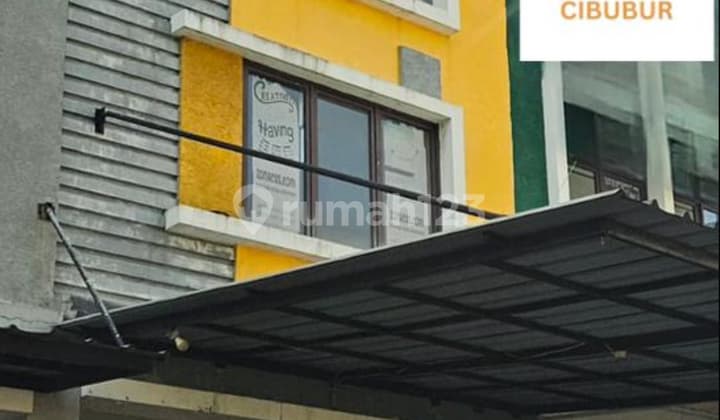 Disewakan Ruko 3 Lantai Hadap Jalan Utama Di Legenda Wisata Cibubur