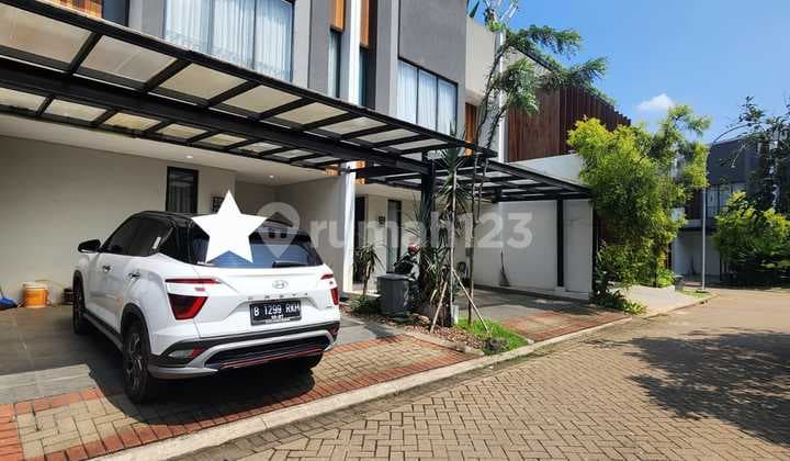 Ready-to-occupy house in Ciputat Bintaro U Ville Bintaro Jaya, land area 72 m²