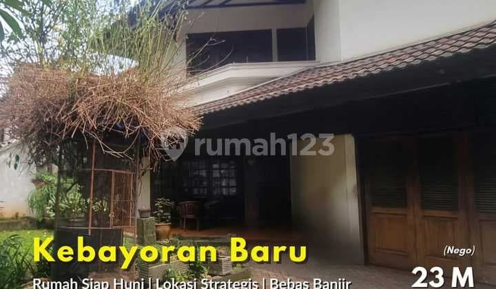 For Sale Rumah Dkt Blok M Plaza Kebayoran Baru