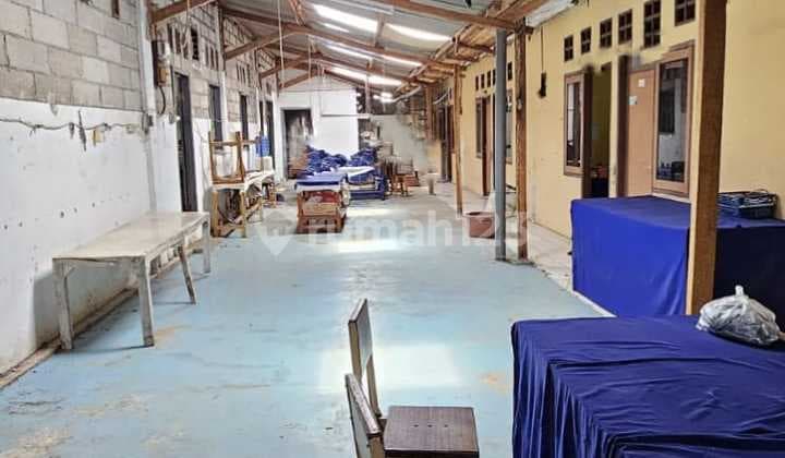 Termurahhh Di Jual Tanah Bonus Bangunan Gudang Sepatan