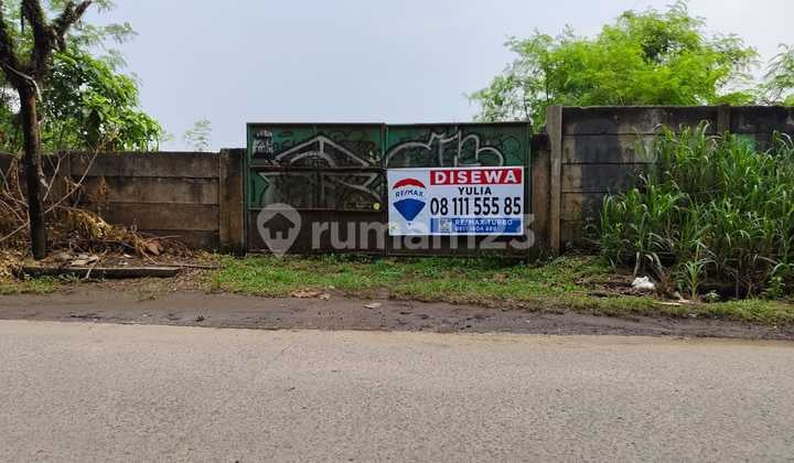 Di Sewakan Kavling Komersial Strategis di Jl. Raya Cisauk, Tangerang