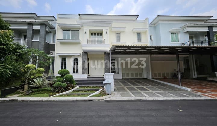 Dijual cepat Rumah keren full furnish di Aquamarine, Pondok hijau golf gading serpong