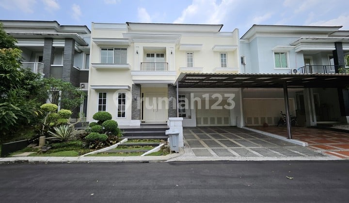 Dijual cepat Rumah keren full furnish di Aquamarine, Pondok hijau golf gading serpong