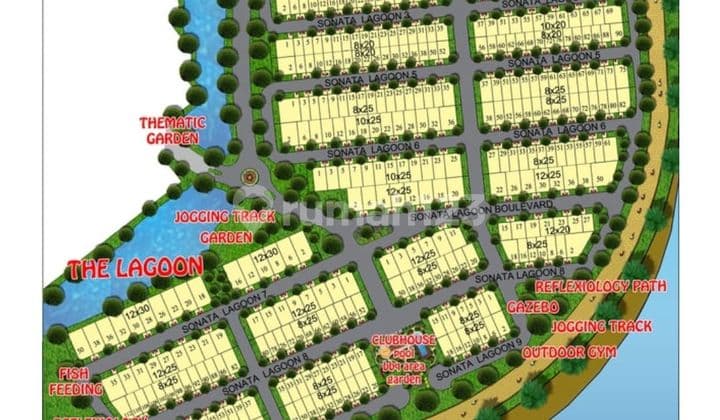 Kavling di Cluster SONATA, PIK 1