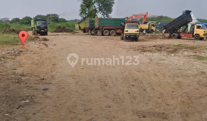 Sewa tanah strategis di pasar Kemis Tangerang