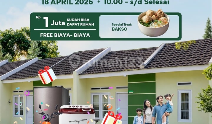 Hunian Minimalis Modern Dekat Stasiun di Parung Kuda Sukabumi