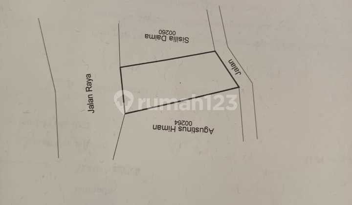 Plot in Labuan Bajo Location on the Side of the Trans Flores Main Road.