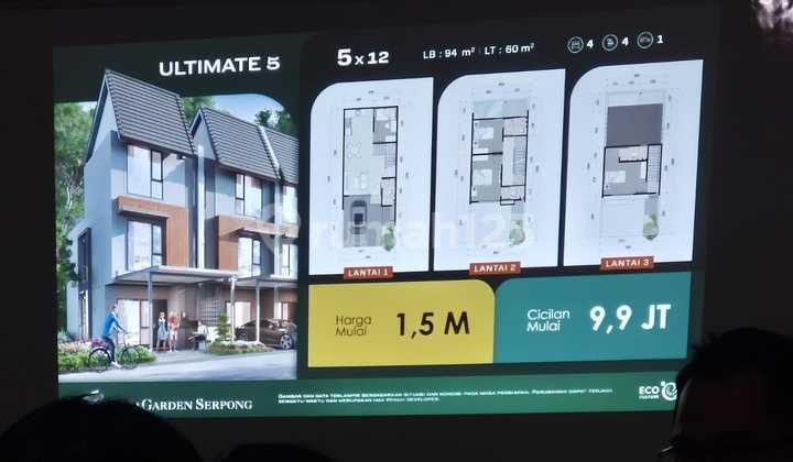 Dijual Rumah Siap Huni Tipe ULTIMATE 5 di CGS Dijual Rumah Siap Huni Tipe ULTIMATE 5 di CGS
