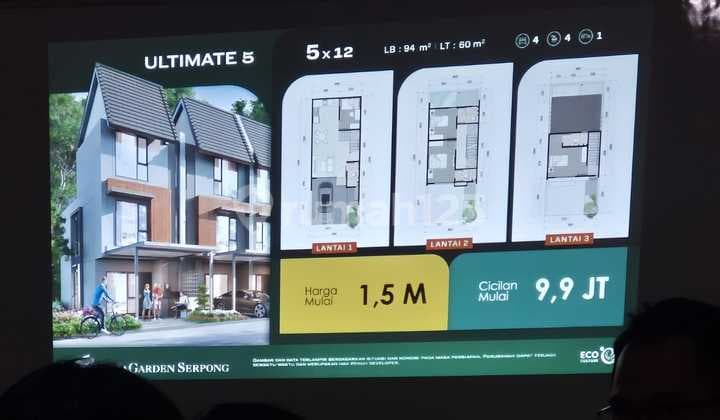 Dijual Rumah Siap Huni Tipe ULTIMATE 5 di CGS