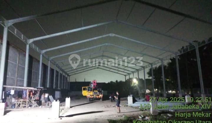 Disewakan Gudang Di Jababeka Ijin Industri Lb.1600m2