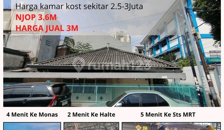 Rumah Harga Dibawah NJOP Cocok untuk Kost Dekat MRT