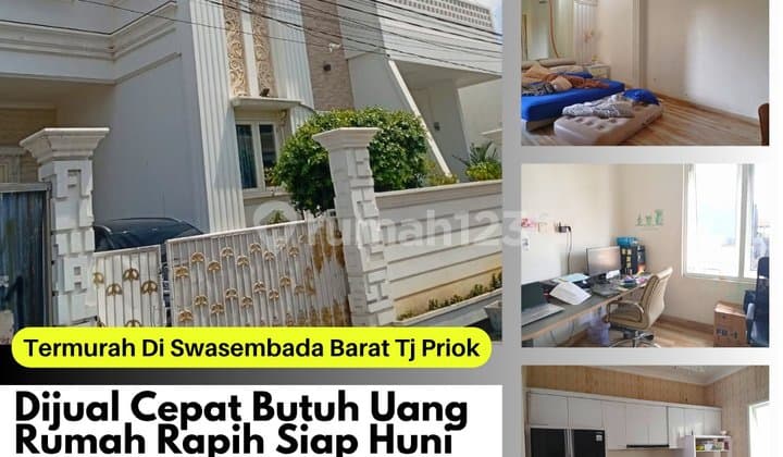 Termurah Rumah di Swasembada Barat Tanjung Priok Siap Huni