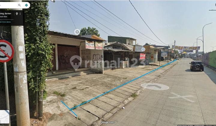 Tanah Luas Di Pinggir Jalan Raya Pondok Cabe Siap Pakai