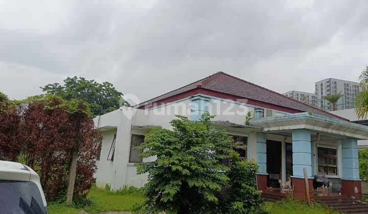 TANAH + BANGUNAN LUAS DI BSD LOKASI STRATEGIS SIAP PAKAI