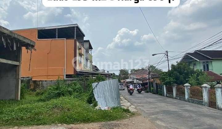 Tanah Pinggir Jalan Dekat Graha 66 Kota Palembang