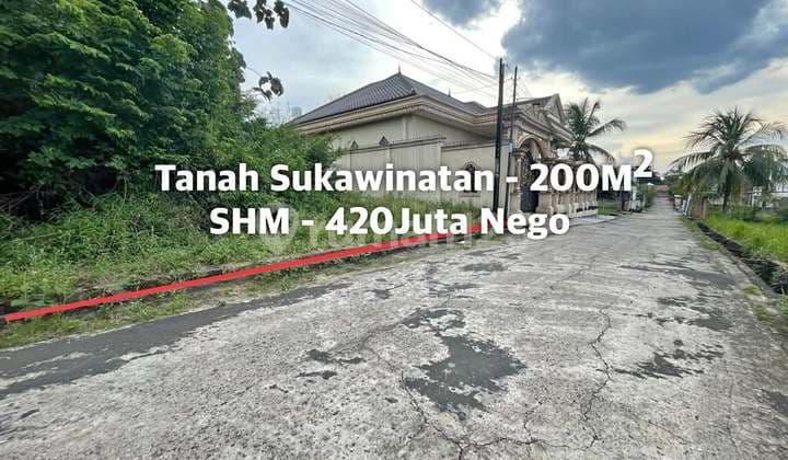 Dijual Tanah Strategis Area Sukabangun Jl Bambu