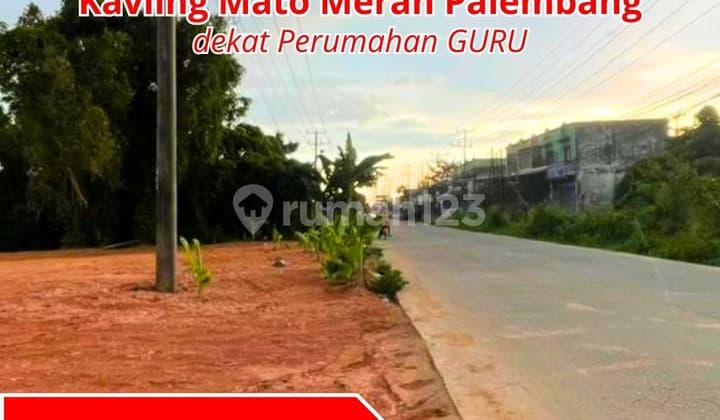 Kavling Pinggir Jalan Mato Merah Palembang Cocok untuk Jualan