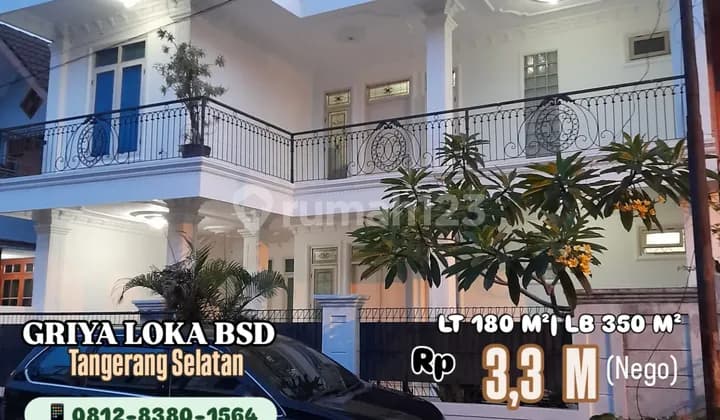 Luxury Home Griya Loka BSD South Tangerang