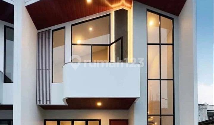 Rumah cantik dalam cluster one gate di jagakarsa jakarta selatan