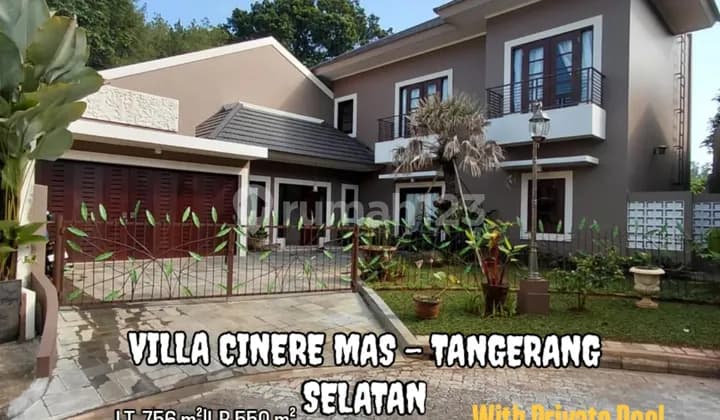 Luxury House With Private Pool Villa Cinere Mas