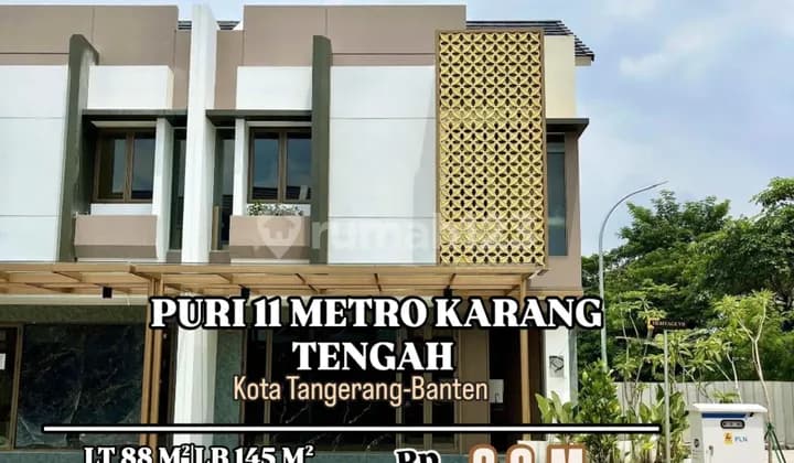 Rumah Mewah 3 Menit Exit Toll Karang Tengah