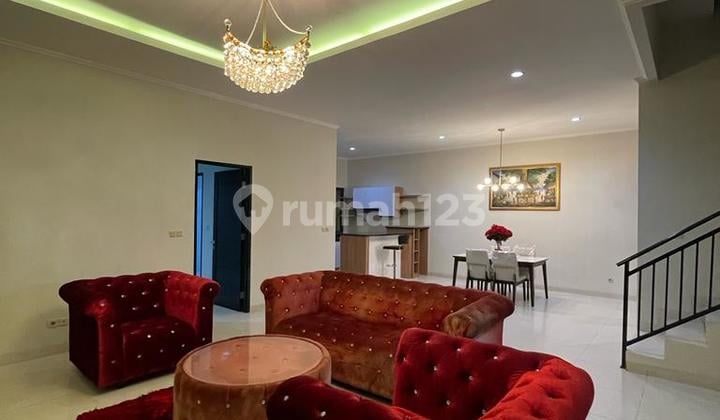 Dijual Murah Rumah Hoek Semi Furnished, De Latinos Bsd Tangerang