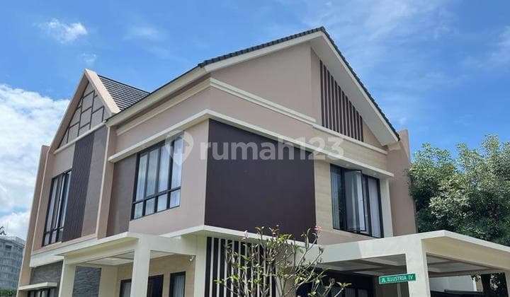 For Sale Semi-Furnished Corner House The Eminent Bsd City Tangerang