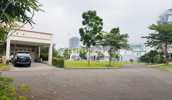 Dijual Tanah Kavling Hoek Besar di Alam Sutera Renata Alba