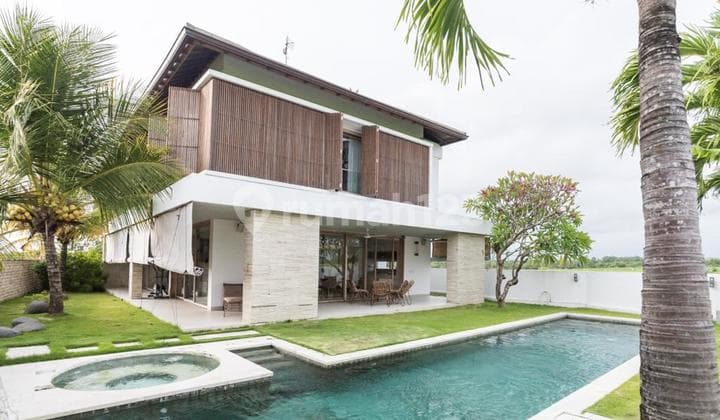Drop Price Modern 4 Bedrooms Villa View Sawah 6 Are Freehold Dekat Pantai Cemagi Canggu Bali