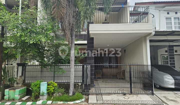 Dekat Bandara Juanda Rumah 2 Lantai Garden Dian Regency Waru Sidoarjo Siap Huni Terawat One Gate