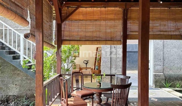 Villa Mewah Luas dengan Pemandangan Sawah Strategis di Canggu