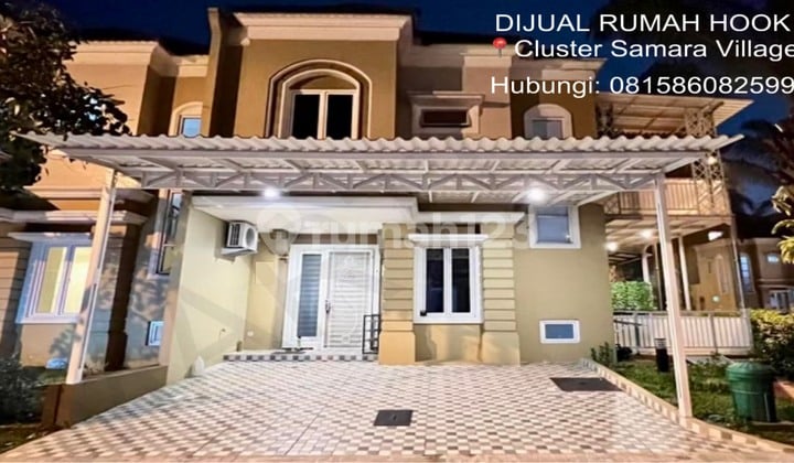 DIJUAL RUMAH SHM DI CLUSTER SAMARA VILLAGE, Gading Serpong Sudah Renovasi, Full Furnished. HARGA NEGOO!!!