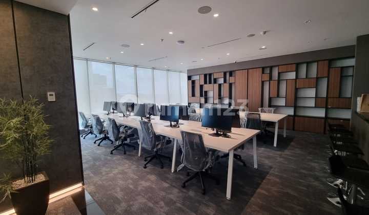 For Lease Office Space Gold Coast Tower Eiffel Kondisi Semi Furnish Siap Pakai