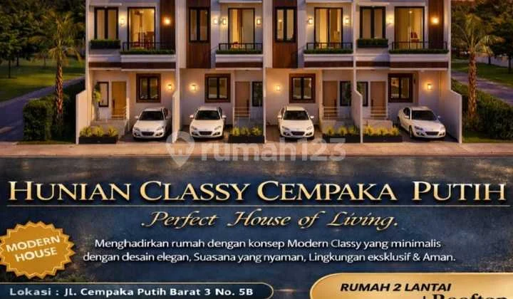 Rumah Mewah Belakang Yarsi Cempaka Putih