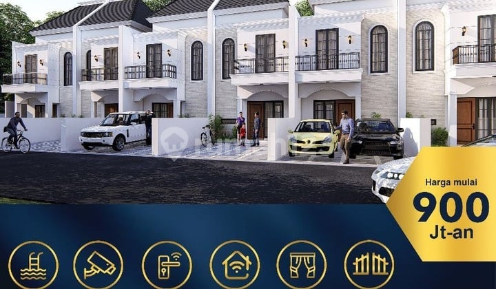 Rumah Dijual di Cibubur, Jakarta Timur 900 Jt Free Private Pool