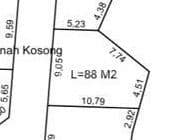 Kavling Siap Bangun di Nambi Residence 88Mtr2