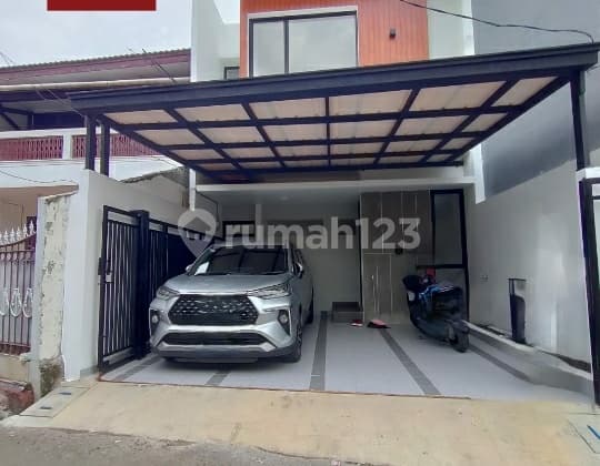 Rumah Modern 2 LT Strategis Akses Tol Pondok Kelapa Jaktim - SHM
