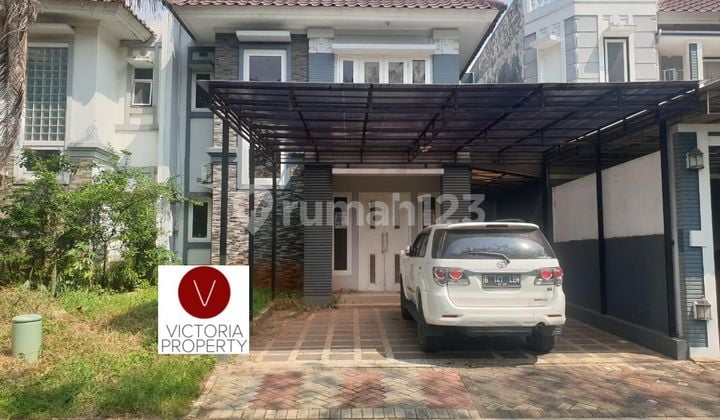 Rumah 2,5 Lantai Furnished di Cluster Depan Legenda Wisata - Shgb