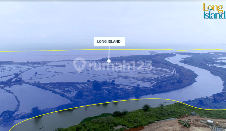 Kavling Pik2 View Laut + Parkir Kapal 600M2, SHM