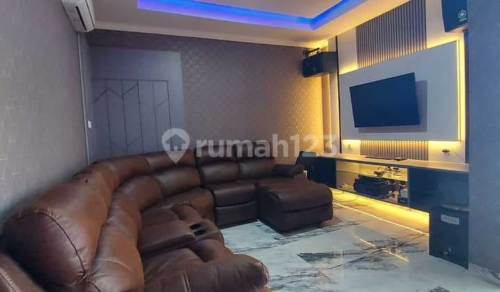Rumah mewah golf island 10x25 full furnish, ada kolam renang, Ajb