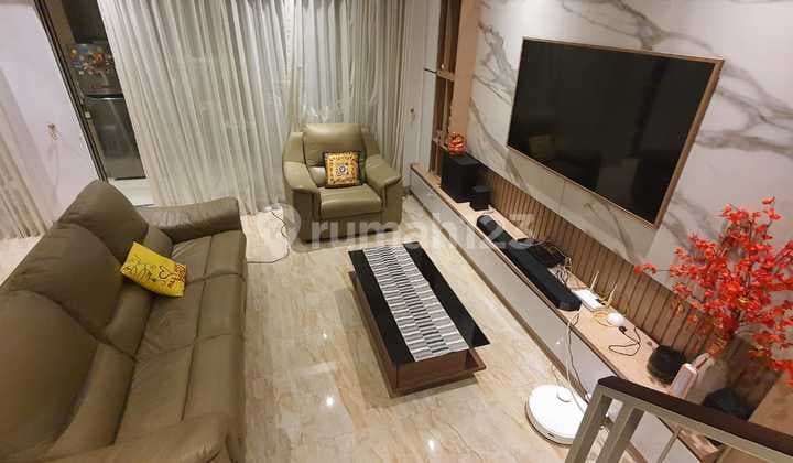 Rumah Mewah Golf Island 10x15 2Lt, Boulevard Full Furnish, PIK