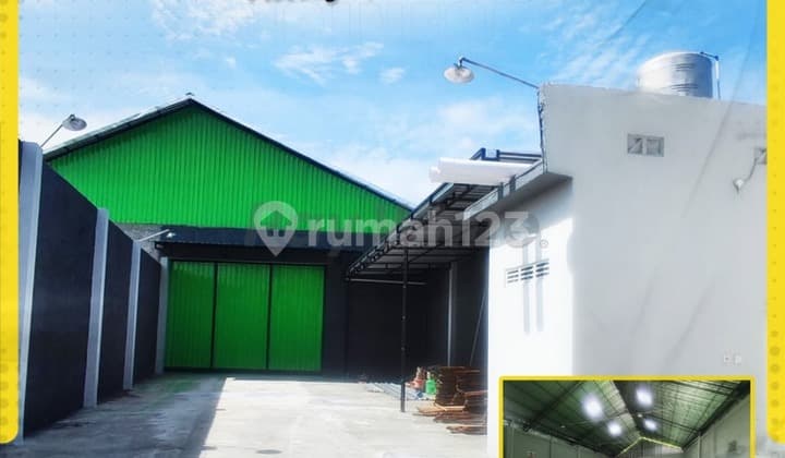 Gudang Baru Siap Pakai di Gondangrejo Dekat Tol Akses Kontainer