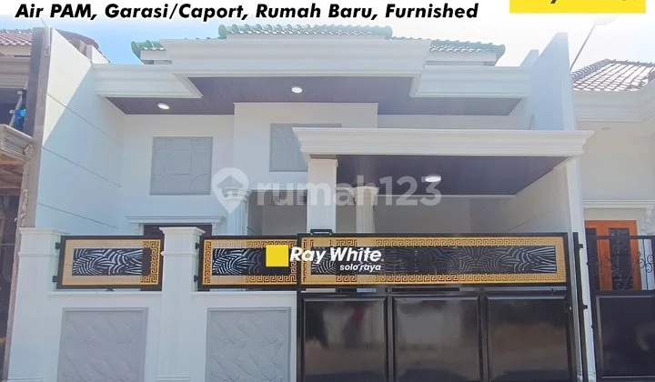 Rumah Baru Kondisi Bagus Furnished Siap Huni Lokasi Gentan Solo
