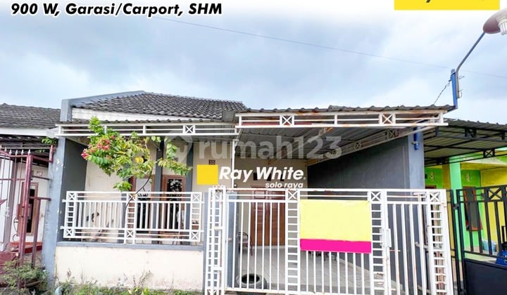 Rumah Murah Siap Huni Lokasi Bulakrejo Sukoharjo