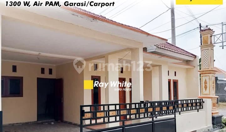 Rumah Bagus Siap Huni di Sukoharjo Kota Dekat Kampus Univet