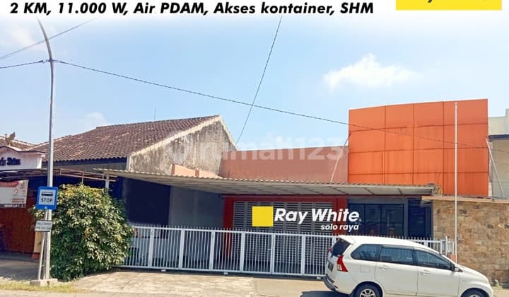 Ruko Bagus Siap Pakai di Jl Adi Sumarmo Colomadu Dekat Bandara