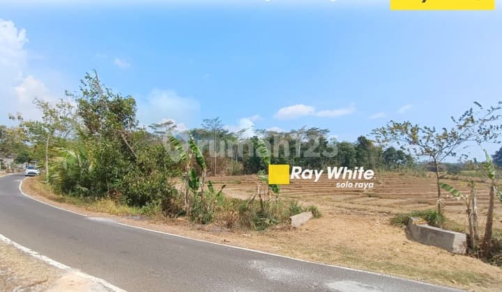 DIjual Tanah Datar Di Mojogedang Karanganyar Cocok Untuk Invest