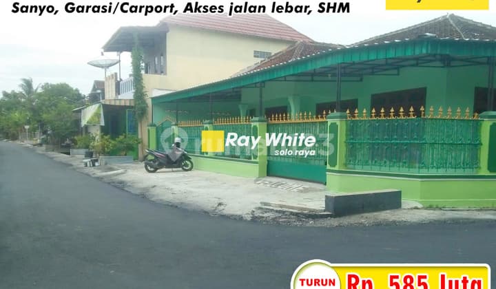 Rumah Murah Tanah Luas Siap Huni Lokasi Ngrombo Baki